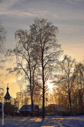 Winter evening