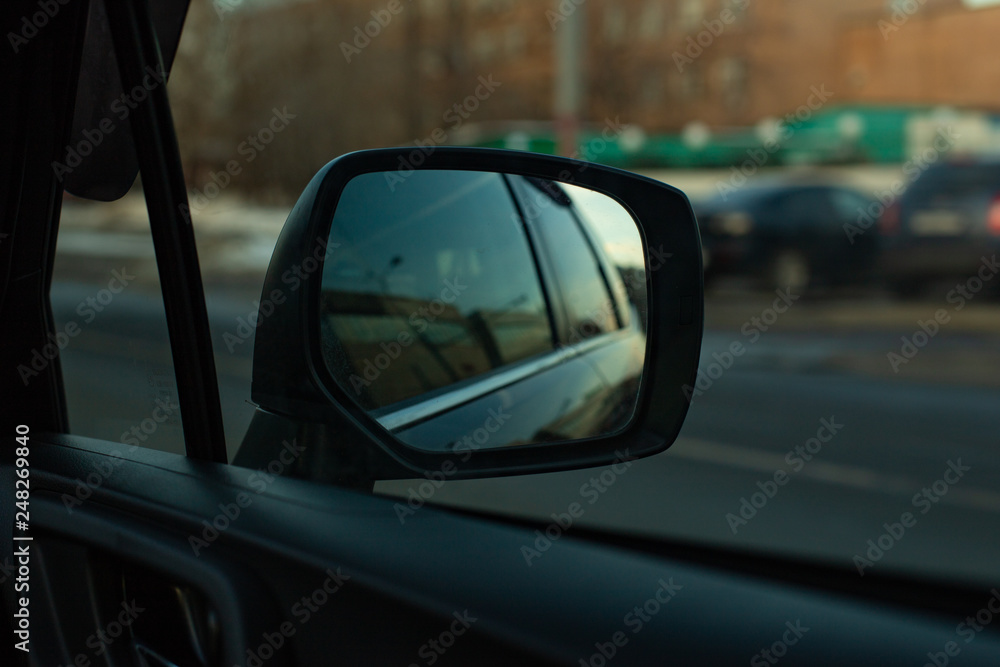 Car side rear view mirror