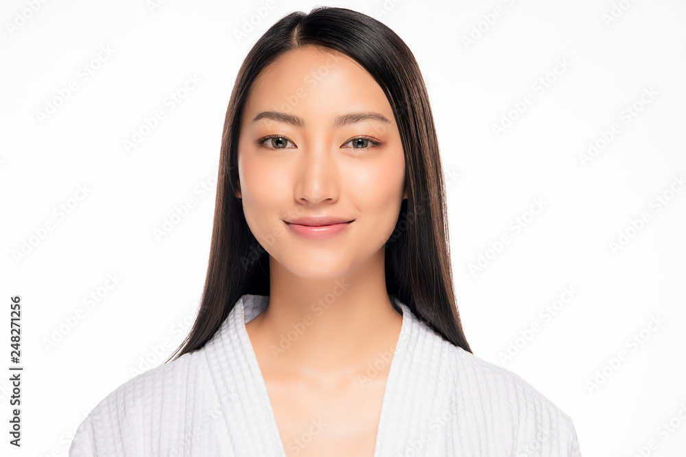 Beautiful Young asian Woman with Clean Fresh Skin Beautiful Young asian Woman with Clean Fresh Skin