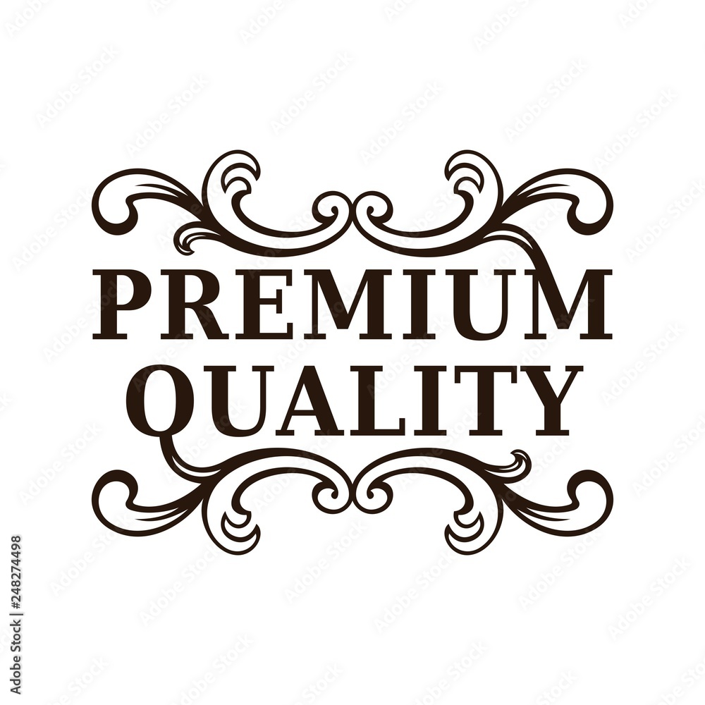 Premium Quatity stamp - Vector