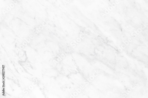 White marble background with copy space.