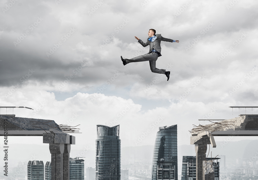 Problem and difficulties overcoming concept. Problem and difficulties overcoming concept.