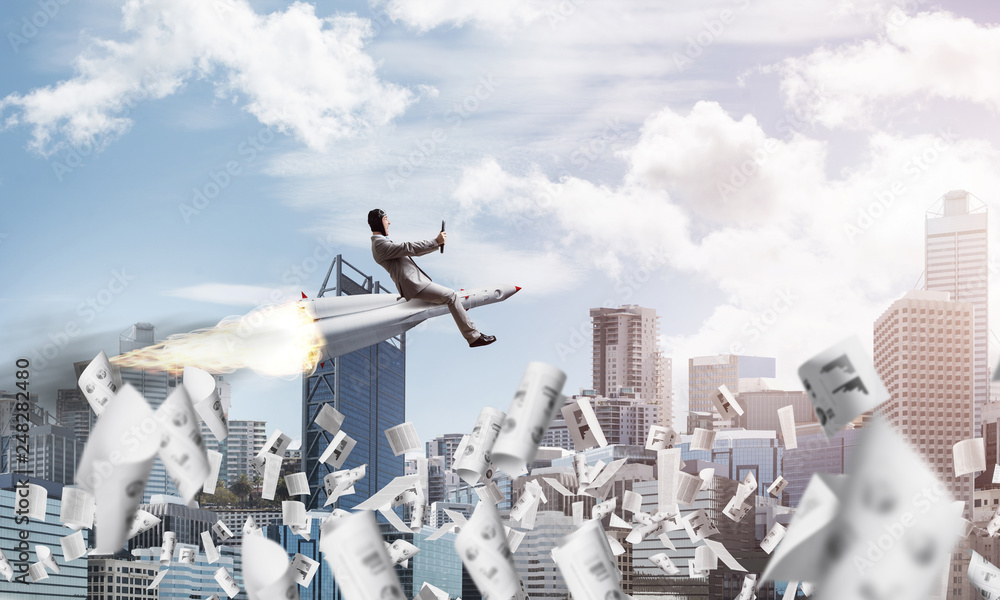 Business success and targets achievement concept. Business success and targets achievement concept.