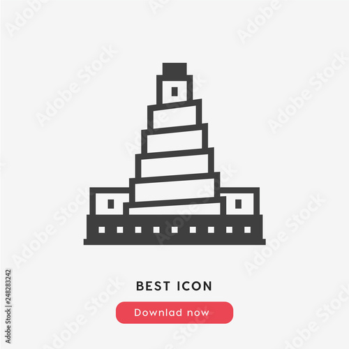 building icon vector