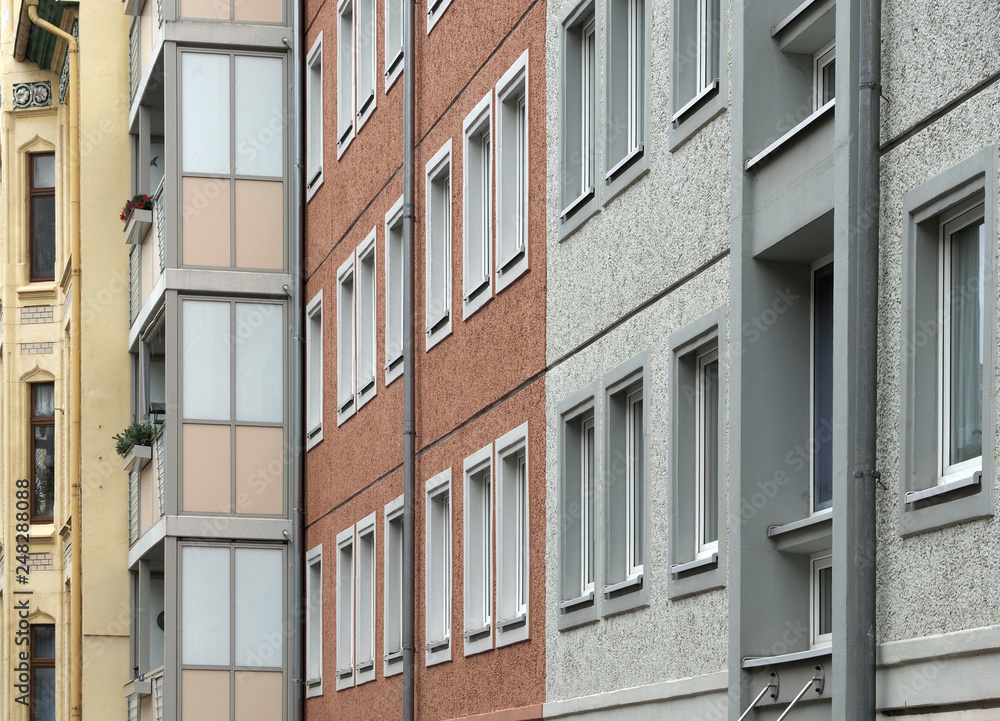 Obraz premium Stadtwohnungen