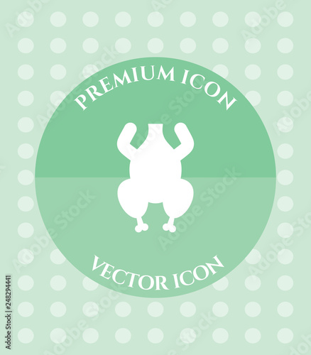Meat Icon for Web, Applications, Software & Graphic Designs.