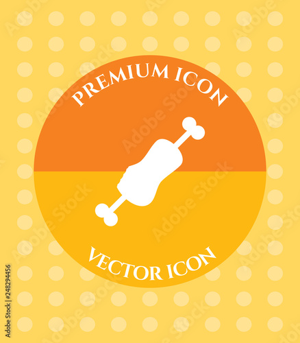 Meat Icon for Web, Applications, Software & Graphic Designs.
