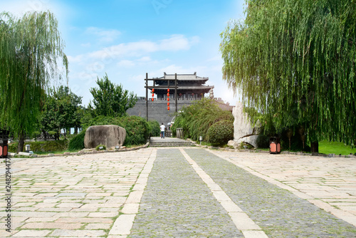 Ancient City Street of Yangzhou  China..