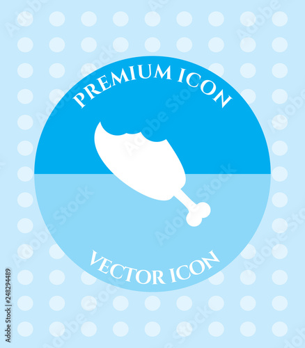 Meat Icon for Web, Applications, Software & Graphic Designs.