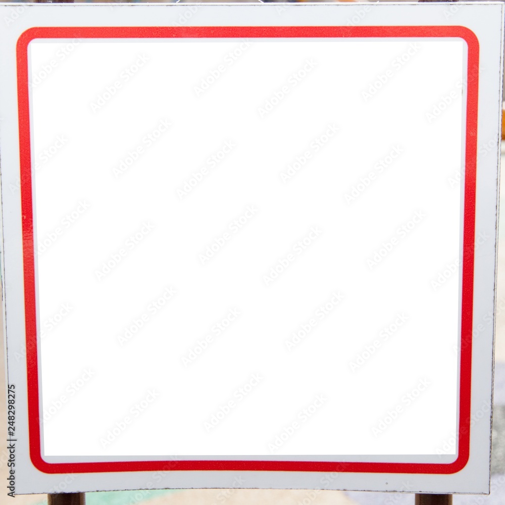 white blank sign billboard empty in road street exterior white blank sign billboard empty in road street exterior