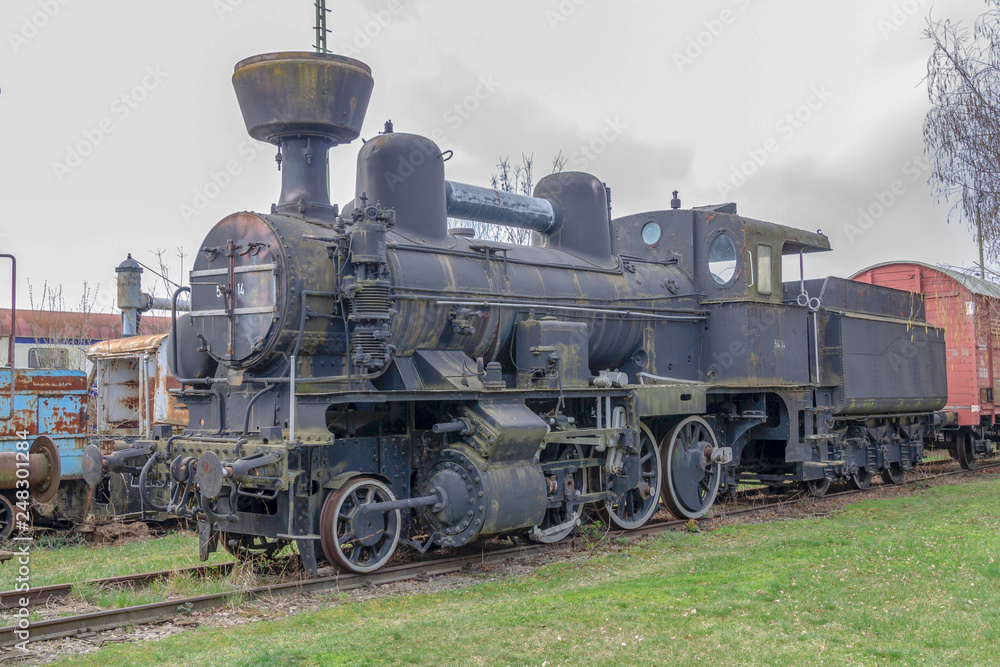 old steam locomotive