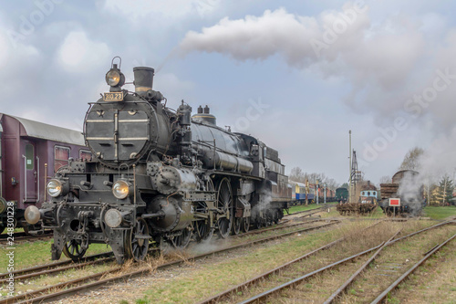 old steam locomotive © Peter