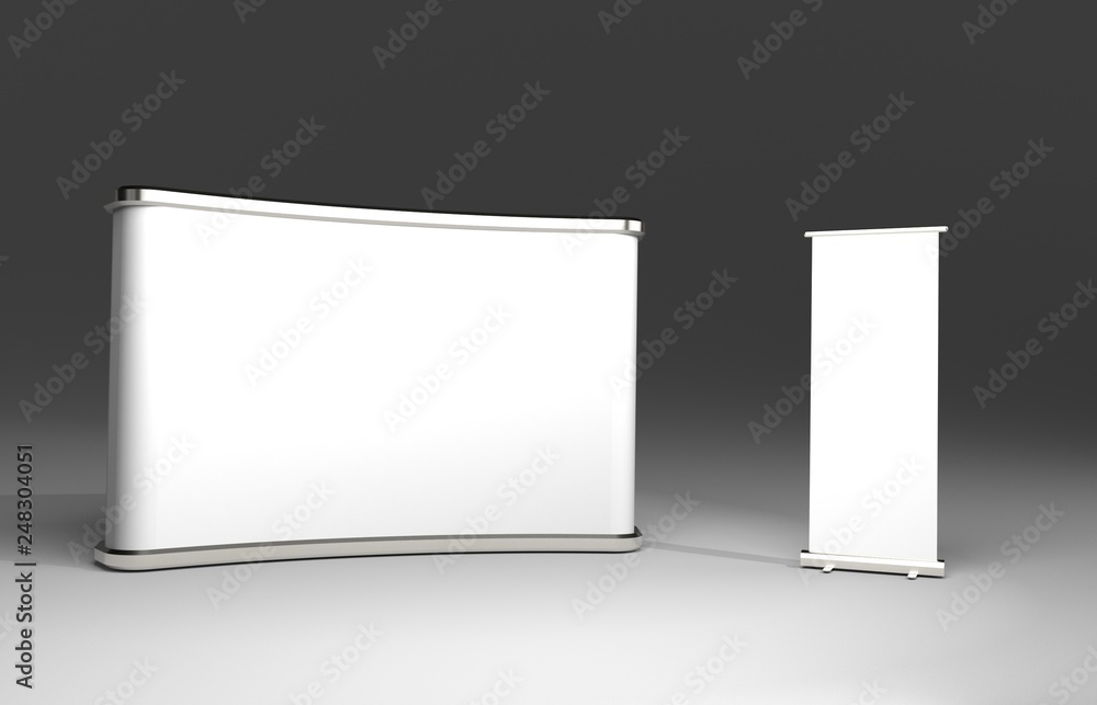Exhibition Tension Fabric Display Banner Stand Backdrop for trade show advertising stand Exhibition Tension Fabric Display Banner Stand Backdrop for trade show advertising stand