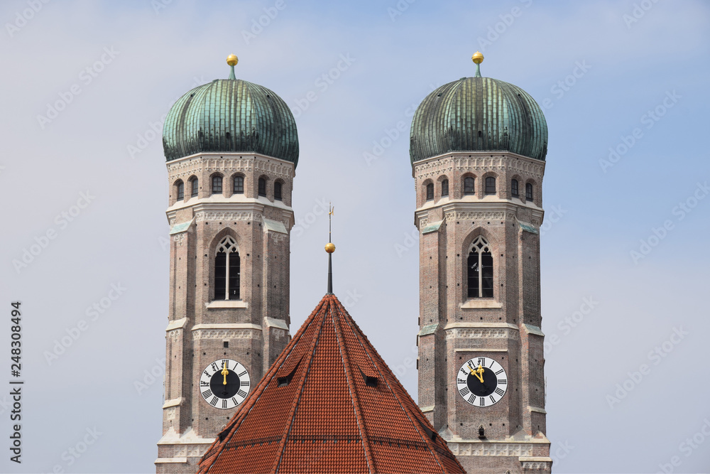 Doppeltürme der Münchner Frauenkirche