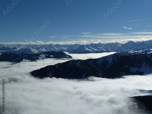 Alps in winter 