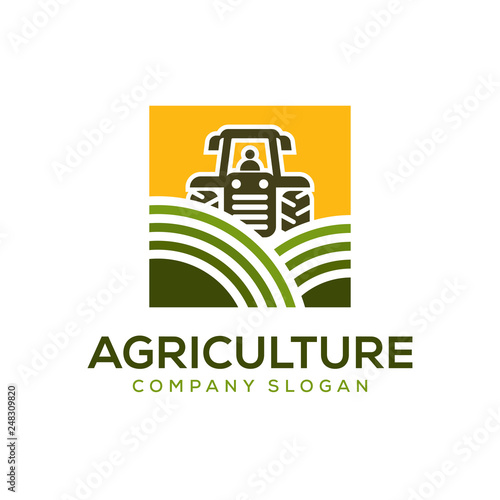 agriculture logo design template 03