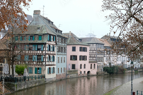 houses on the canal in Strasbourg