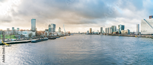 Rotterdam river water front