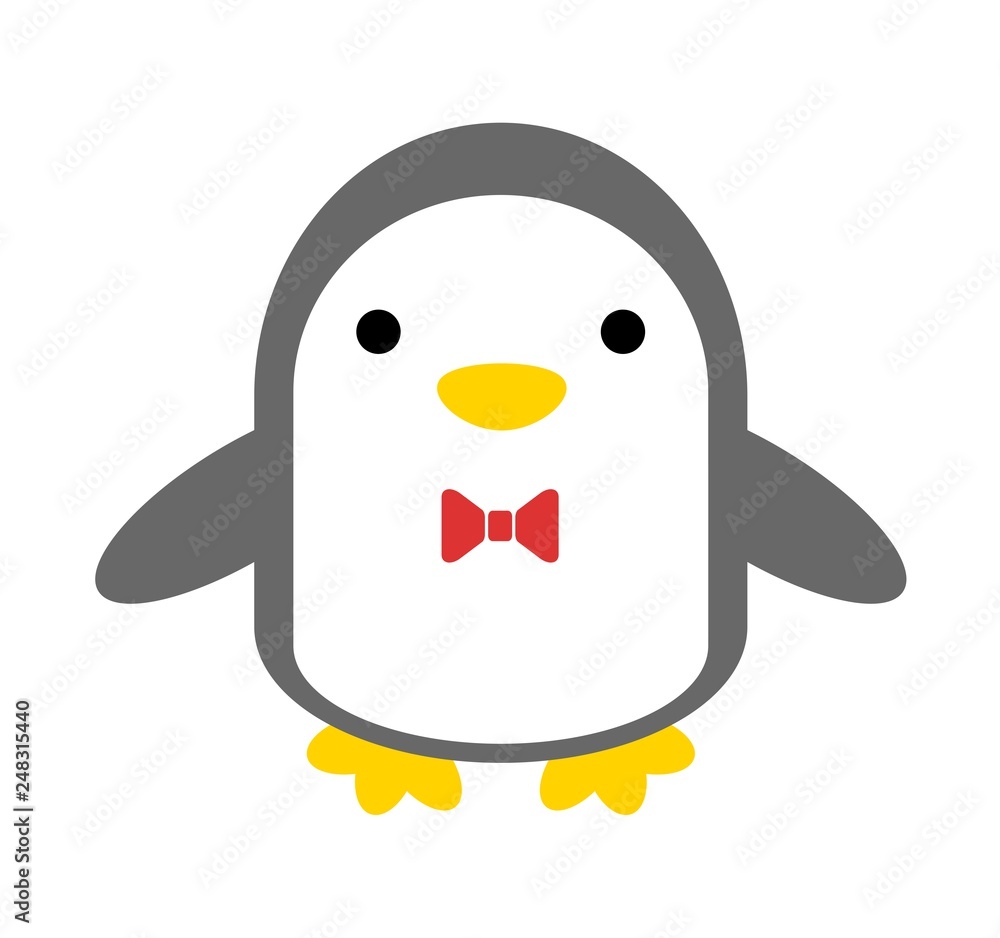 蝶ネクタイをしたペンギン Stock イラスト Adobe Stock 蝶ネクタイをしたペンギン Stock イラスト Adobe Stock