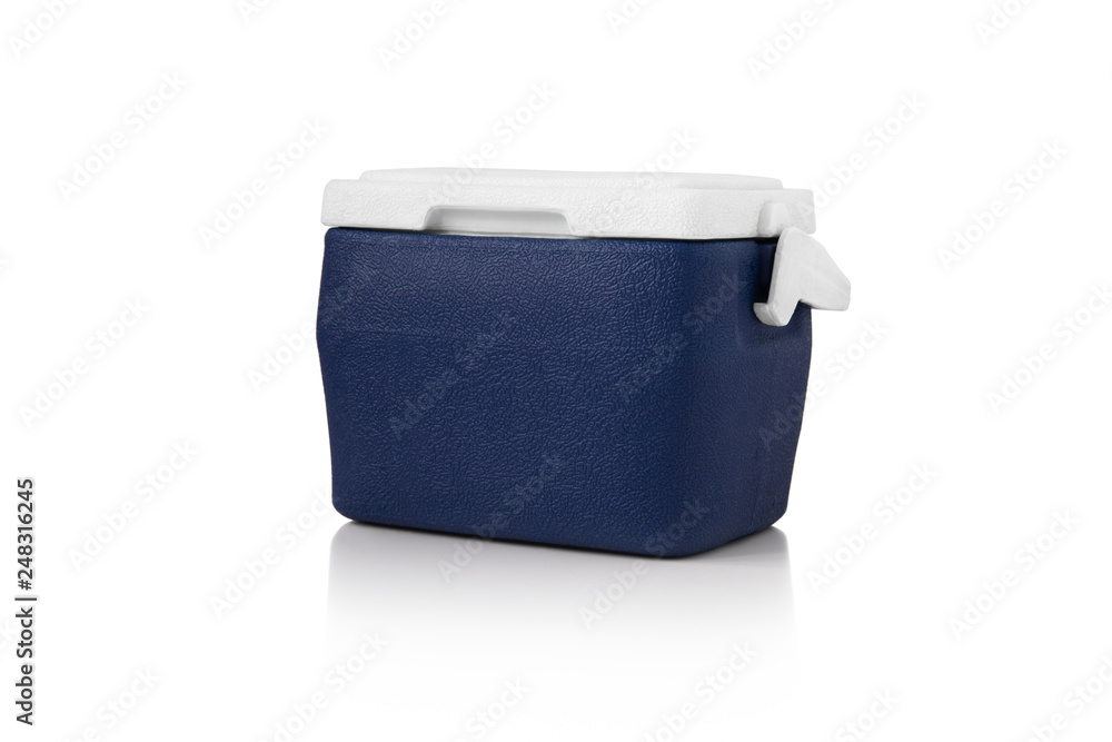 Ice Chest on isolated white background Ice Chest on isolated white background