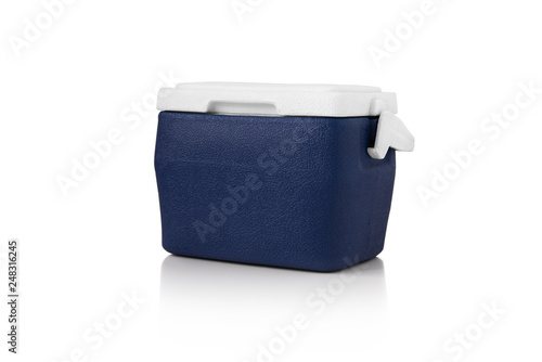 Ice Chest on isolated white background