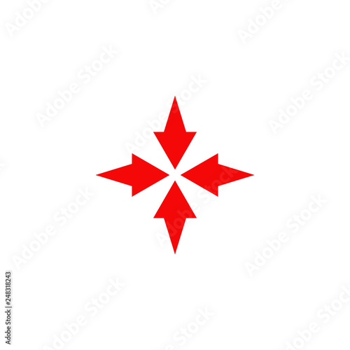 Arrow logo design vector template Free Download Arrow logo design vector template - GFXLoad