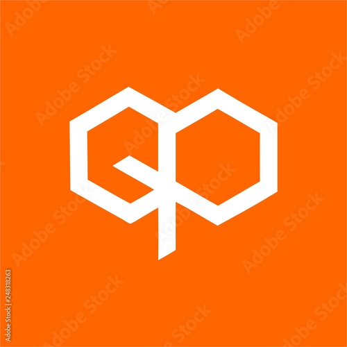 GP, GTP, qp, qtp initials company logo