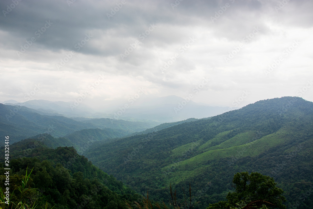 Viewpoint in Phu Soi Dao. Viewpoint in Phu Soi Dao.