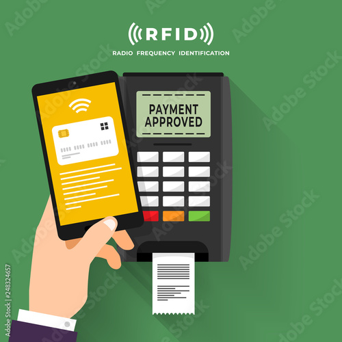 RFID Illustration Vector