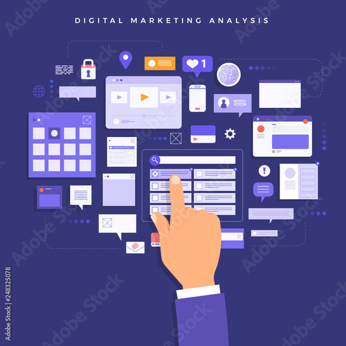 Digital marketing analysis