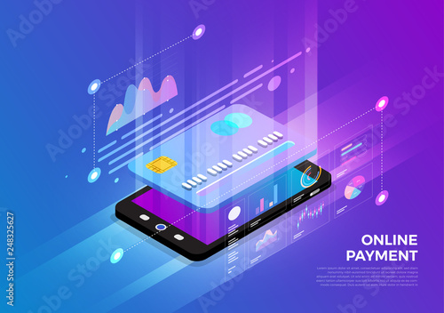 Isometric Digital Concept.