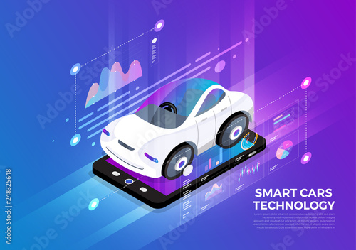 Isometric Digital Concept.