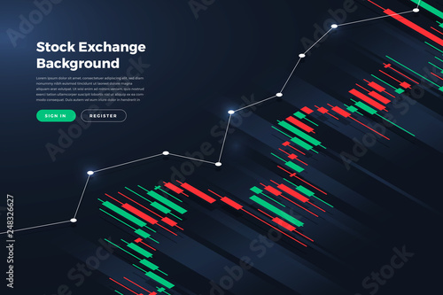 Stock exchange background