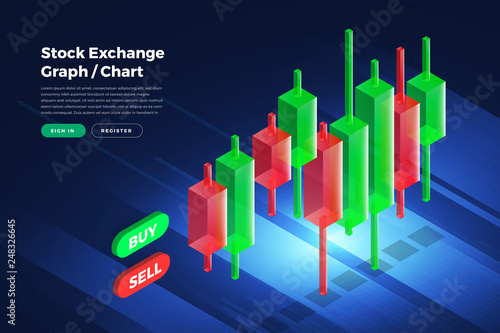 Stock exchange background