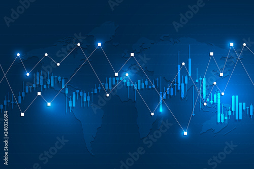 Stock exchange background