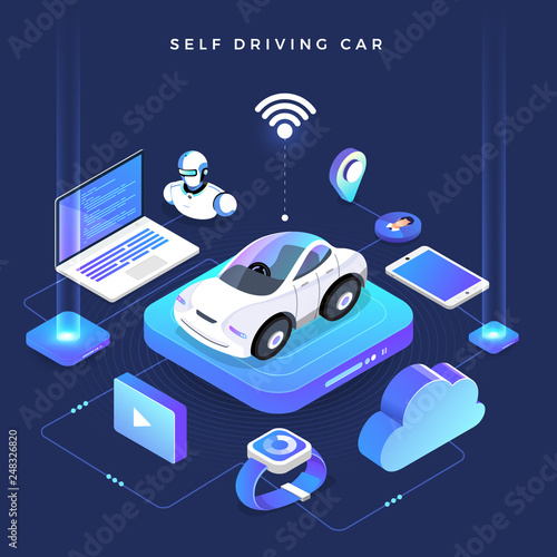 Autonomous Car self driving technology