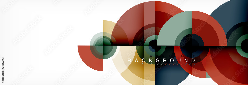 Geometric circle abstract background, creative geometric wallpaper. Geometric circle abstract background, creative geometric wallpaper.