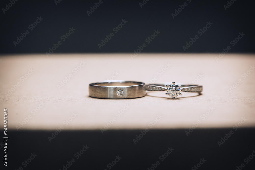 wedding ring for bride and groom on wedding day. Couple ring.beautiful wedding rings with diamonds. wedding ring for bride and groom on wedding day. Couple ring.beautiful wedding rings with diamonds.