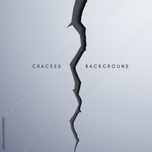Surface cracked background