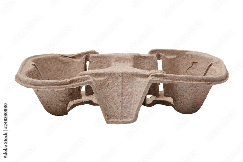 custom made wallpaper toronto digitalContainer for fast food and drinks isolated on white. Recyclable materials. Cardboard, recycled