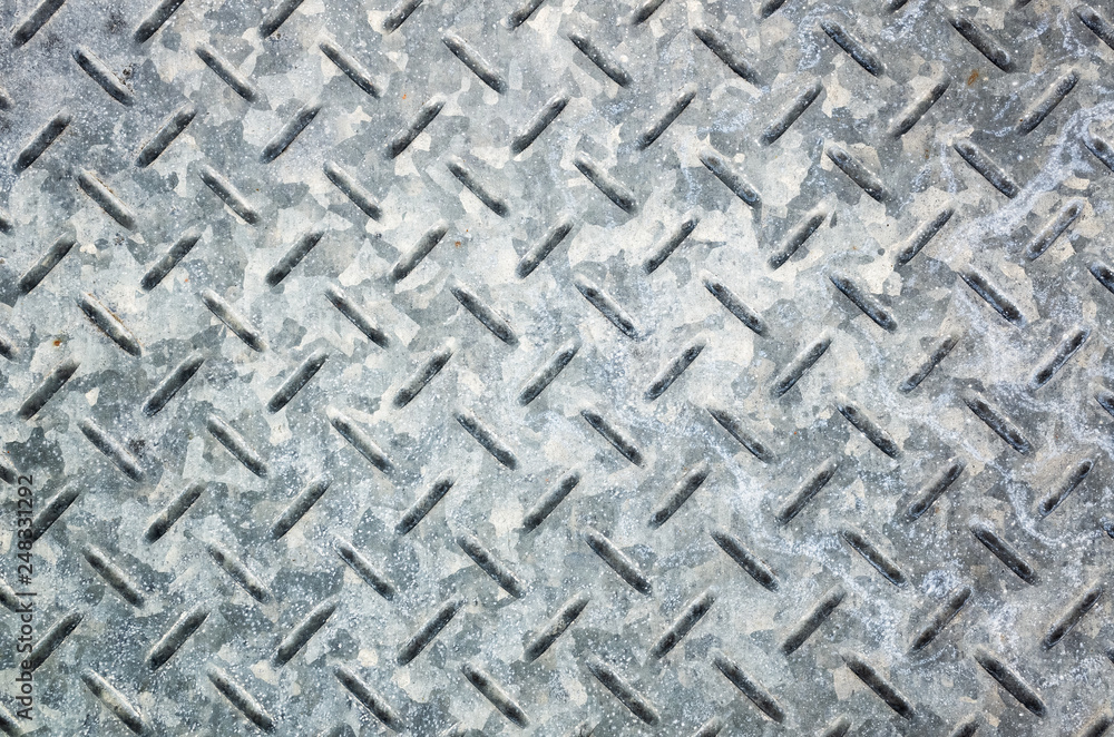 metal diamond plate in gray color metal diamond plate in gray color