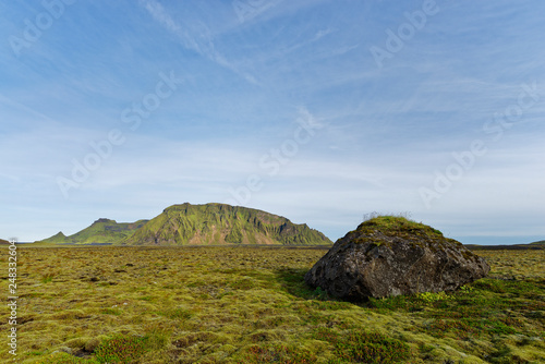 Landschaft an der F214, Island