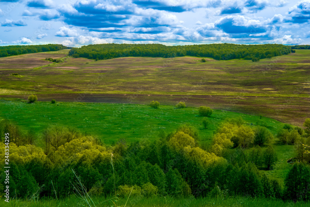 panorama of mountains