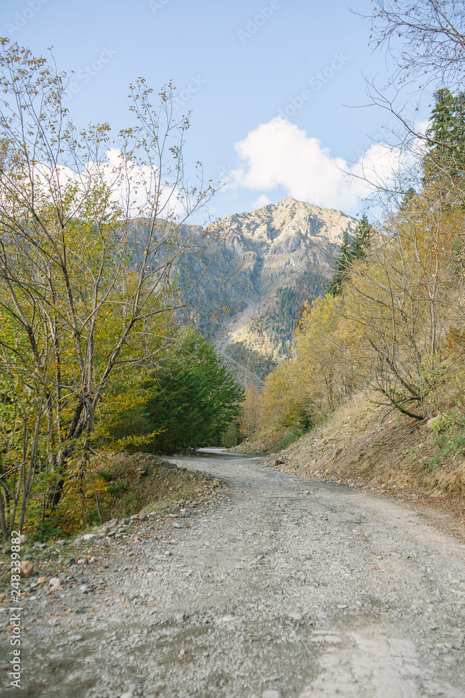 road in mountains road in mountains