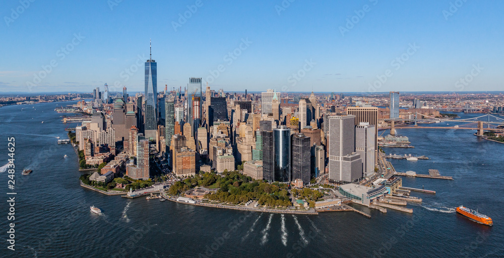 New York Manhattan from above