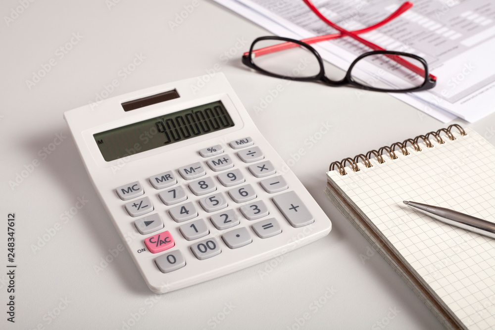 calculator and papers calculator and papers