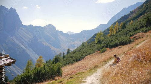 Hiking in Elfer in autumn