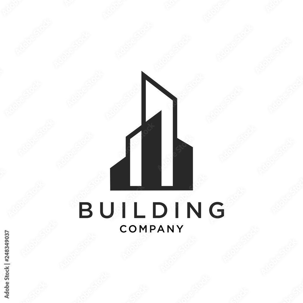 building logo vector illustration icon