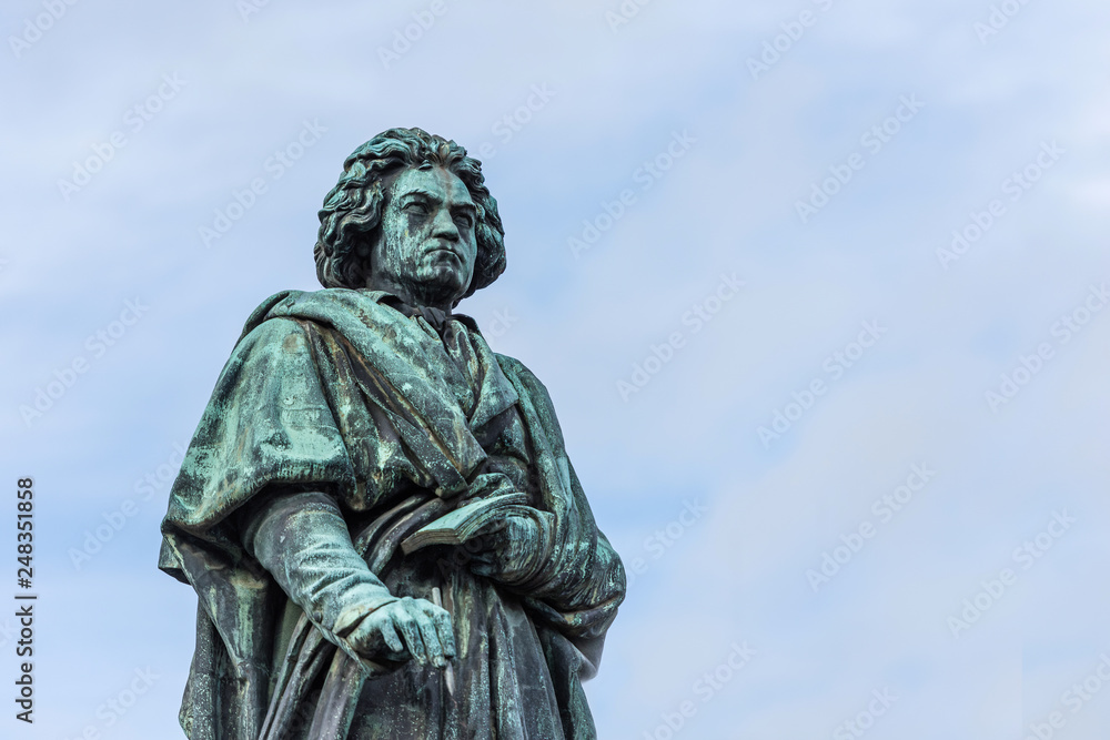 Beethovendenkmal in Bonn; Deutschland