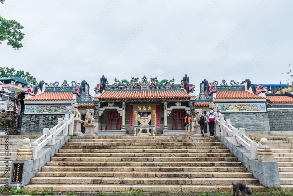 Yuk Hui Temple in Cheung Chau Island, Hong Kong, China.